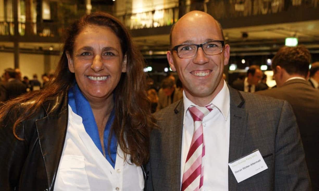 v.l.n.r. Nationalrätin Jacquiline Badran, Nationalrat Stefan Müller-Altermatt