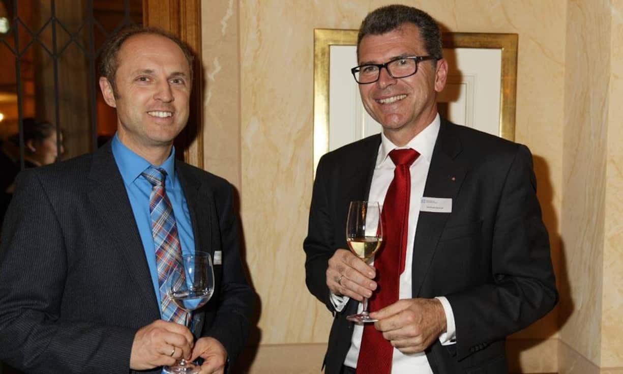 v.l.n.r. Tilman Bollacher, Bernhard Beringer