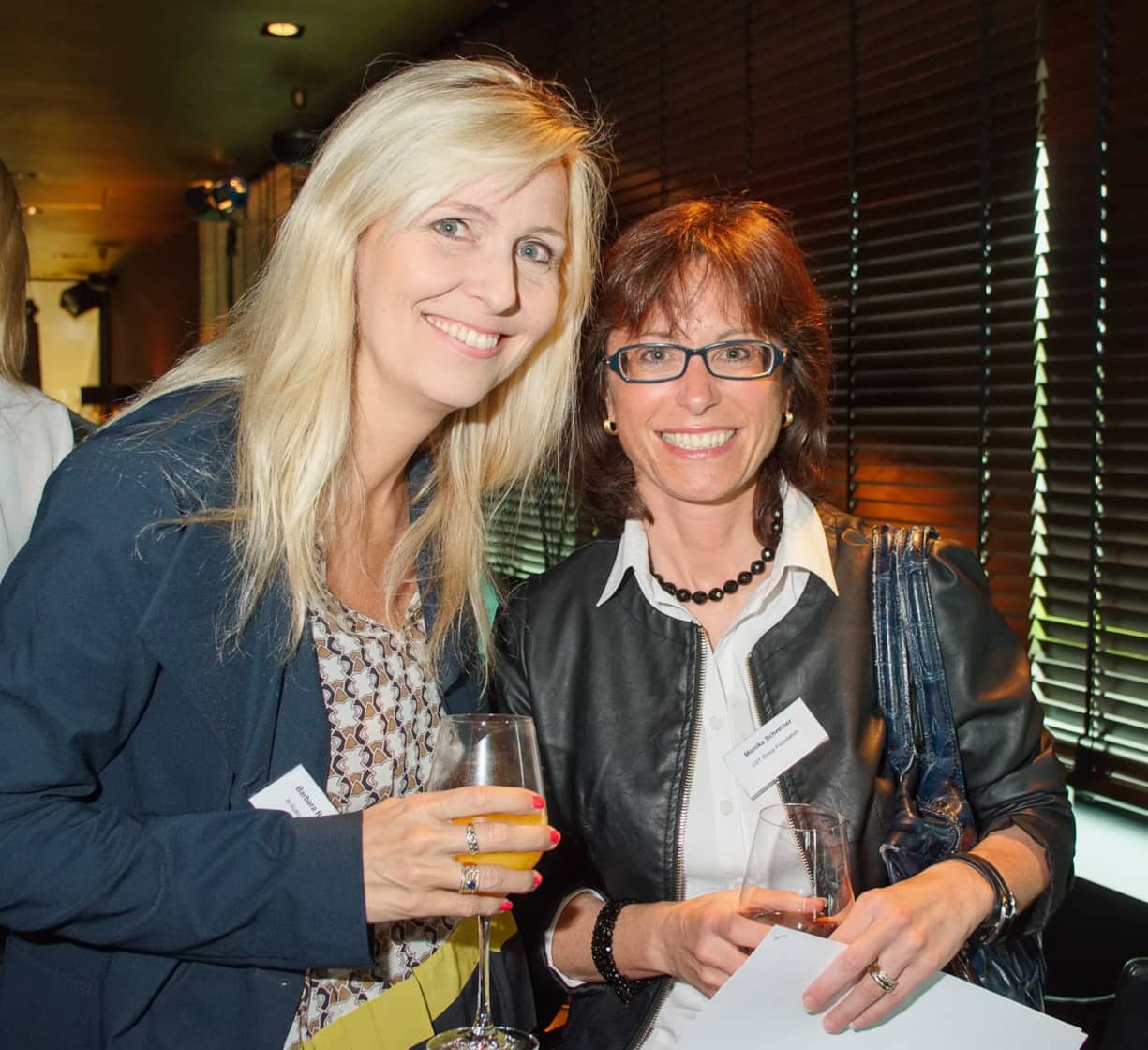 Barbara Rüttimann, rb Rüttimann consulting; Monia Schreiner, LGT Group Foundation.