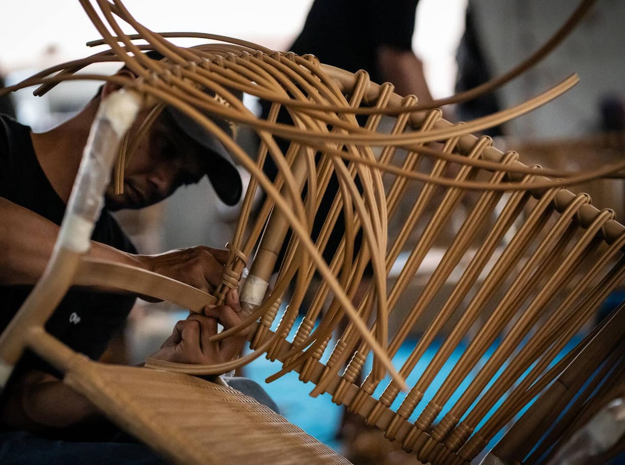 Jeder Handgriff folgt einer bestimmten Choreografie und muss jahrelang geübt werden.