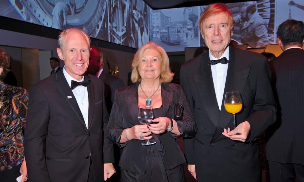 Jean-Christoph Deslarzes, CHRO ABB;
Ursula von Gruenberg;
Hubertus von Gruenberg, former Chairman, ABB