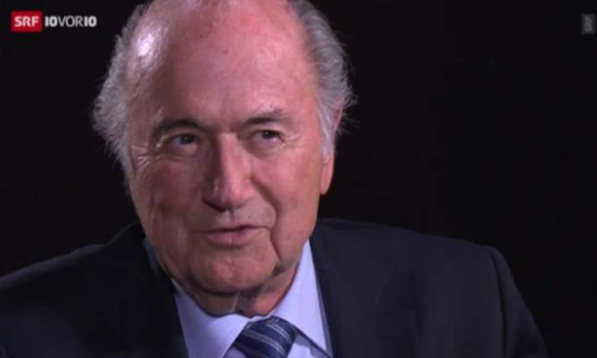 29.05.2014, nach der Wahl: Sepp Blatter gibt SRF ein teilweise konfuses Interview. Er will sein Mandat in Angriff nehmen und antwortet auf Fragen zum Teil seltsam unkonzentriert und abschweifend.