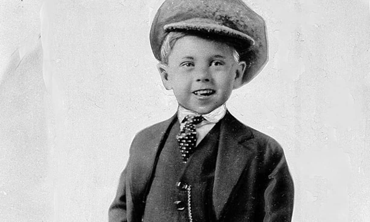 Mickey Rooney im Alter von fünf Jahren. Kurz darauf schaffte er seinen Durchbruch als Kinderstar.