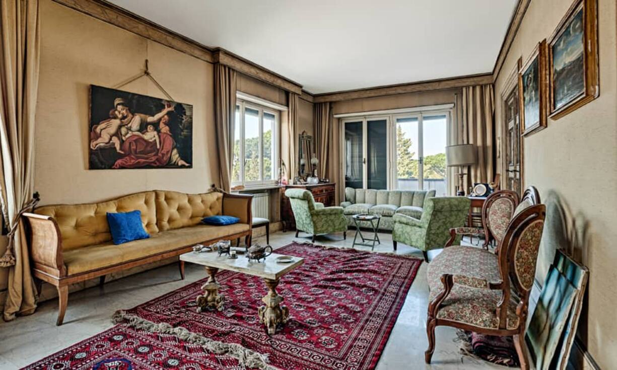 In Rom steht das Apartment von Federico Fellini zum Verkauf.