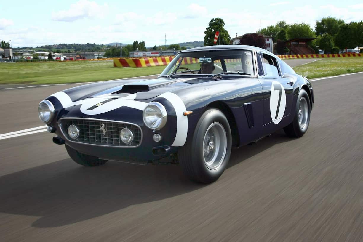 250 GT Berlinetta, gewann 1961 mit Fahrer Stirling Moss die Goodwood TT.