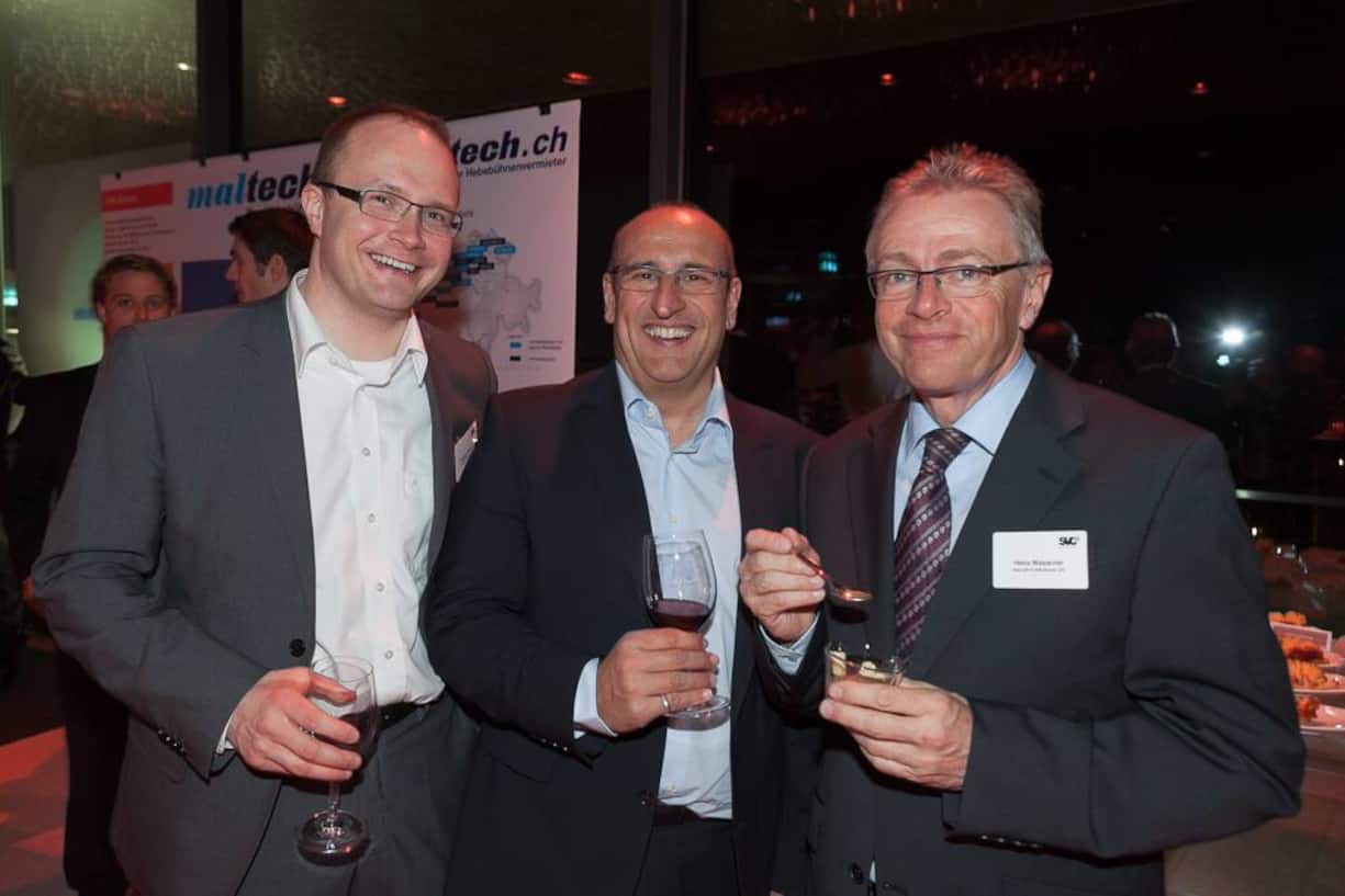 Drei Verkaufsleiter bei Stämpfli Publikationen AG: Christoph Wiedmer; Roland Werren; Heinz Malzacher