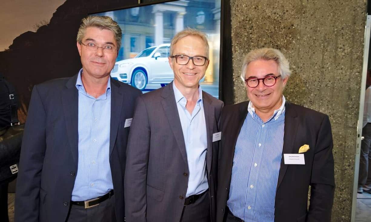 Urban Scherrer, cash zweiplus ag;
Beat Römer, Georg Fischer AG;
Jürg BAchmann, Goldbach Group AG