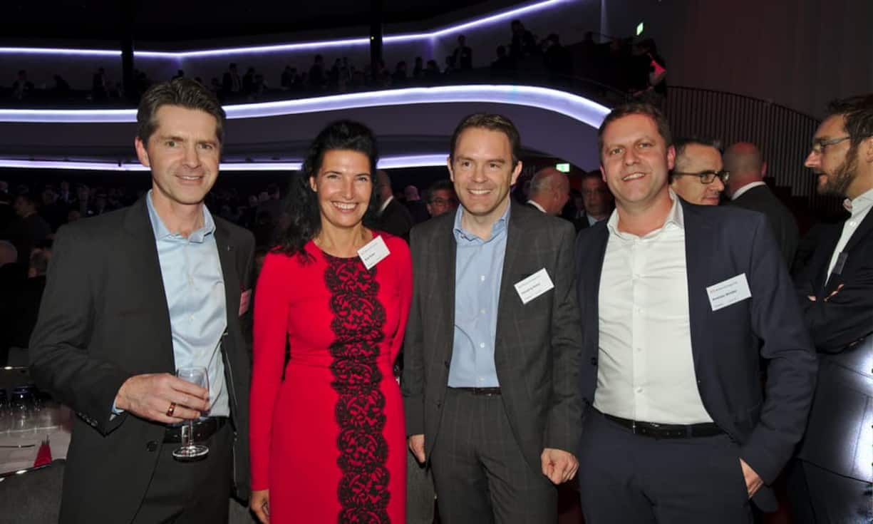 Daniel Urwyler, COO, adesso Schweiz AG;
Anja Rubel, Head of Business Support, CFO, Switzerland Global Enterprise;
Hansjörg Süess, Geschäftsführer, adesso AG;
Andreas Windler, Business Development Manager, adesso AG