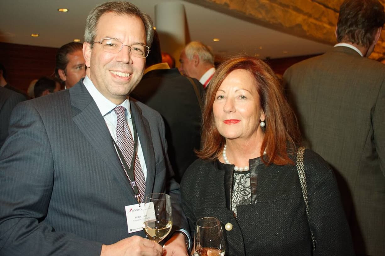 Peter Hinder, CEO, Thurgauer Kantonalbank;  Beatrix Raft