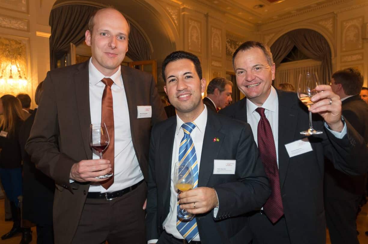 Michael Rheinegger, rainbow unlimited gmbh; Fabio Speciale, SGE; Thomas Seghezzi, Swiss-African Business Circle