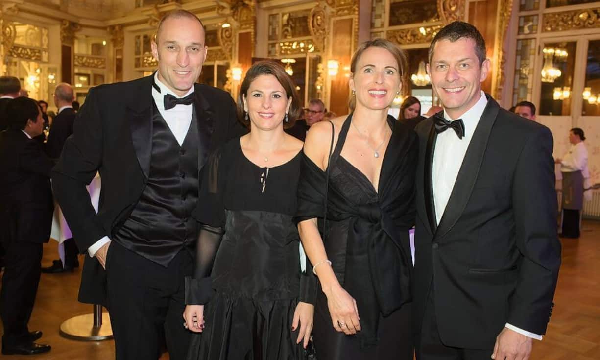 Martin Bürki, Ericsson;
Stefania Biondo, Circumspectum;
Andrea Schafer, Circumspectum;
Andreas Schafer, Direktor, Credit Suisse