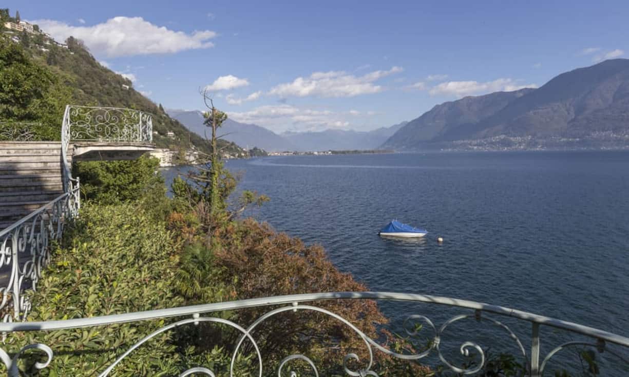 … über den Lago Maggiore.