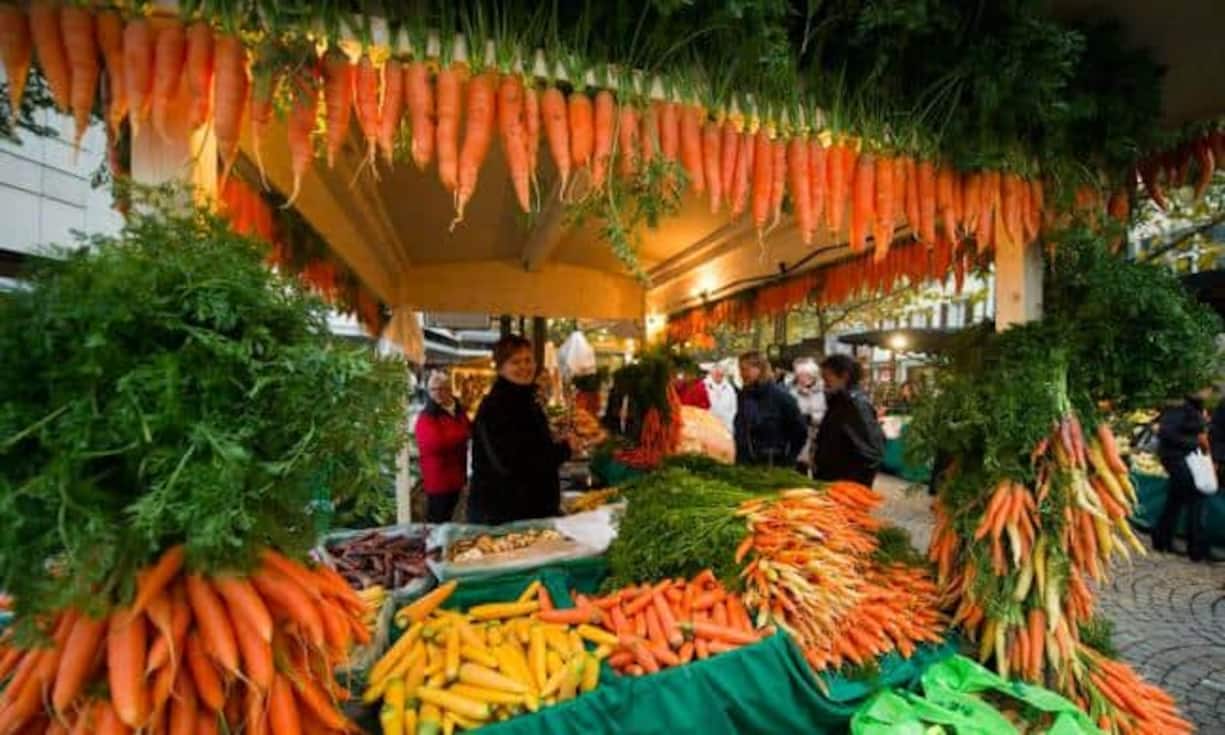 Der Star: die Karotten. Hiervon assen Schweizer im Schnitt 8,68 Kilo pro Kopf.Bilder: Instagram