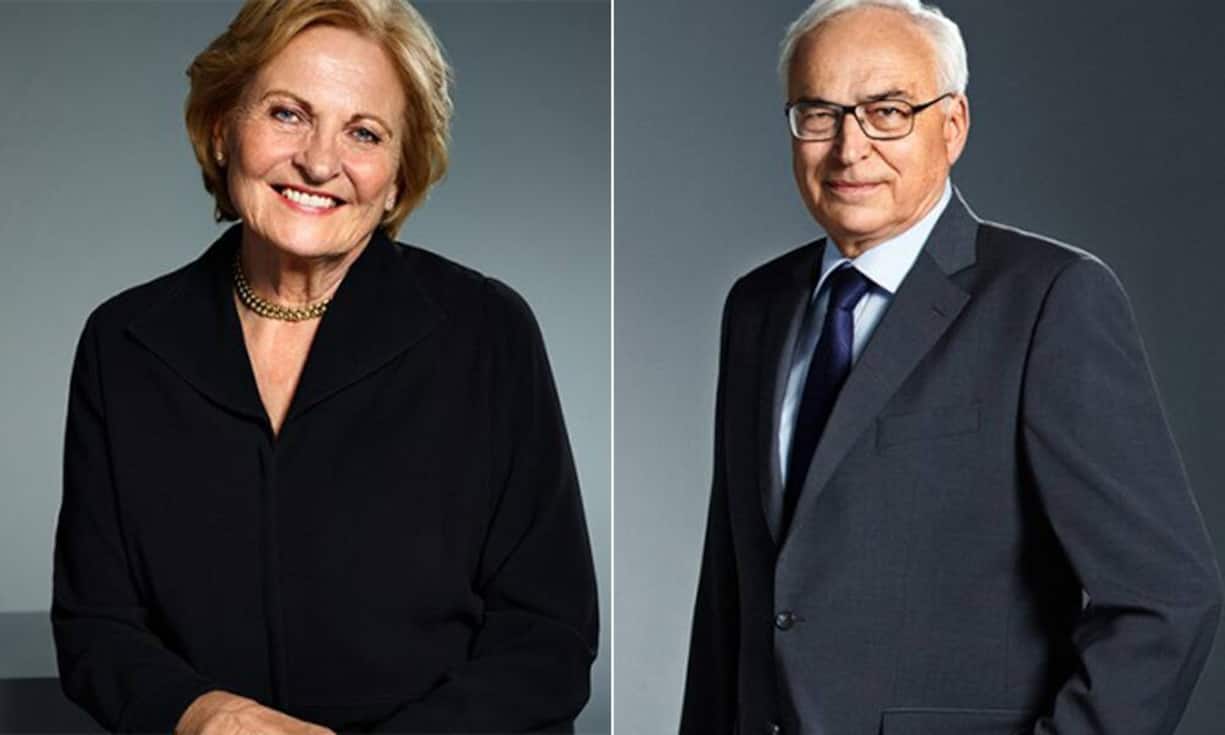 Familie Liebherr (Vermögen: 6,7 Milliarden Euro): Die Geschwister Willi und Isolde Liebherr erweitern das Baumaschinenimperium der Familie und haben bereits das Schweizer Bürgerrecht erworben.Liebherr