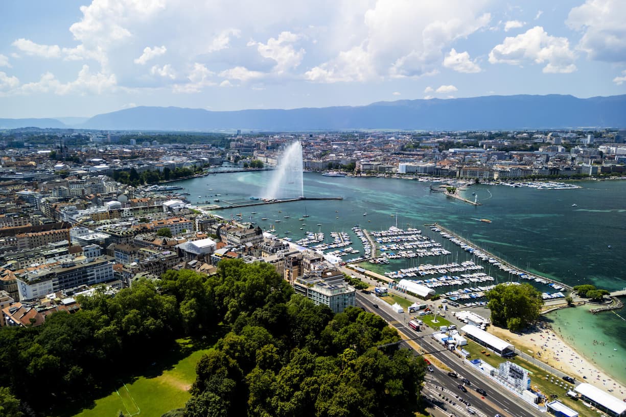 Schiedsplatz Genf: Die Calvinstadt spricht eher lateinamerikanische und afrikanische Parteien an, nicht zuletzt dank der Dichte internationaler Organisationen vor Ort und ihrer historischen Rolle als globaler Verhandlungsort.