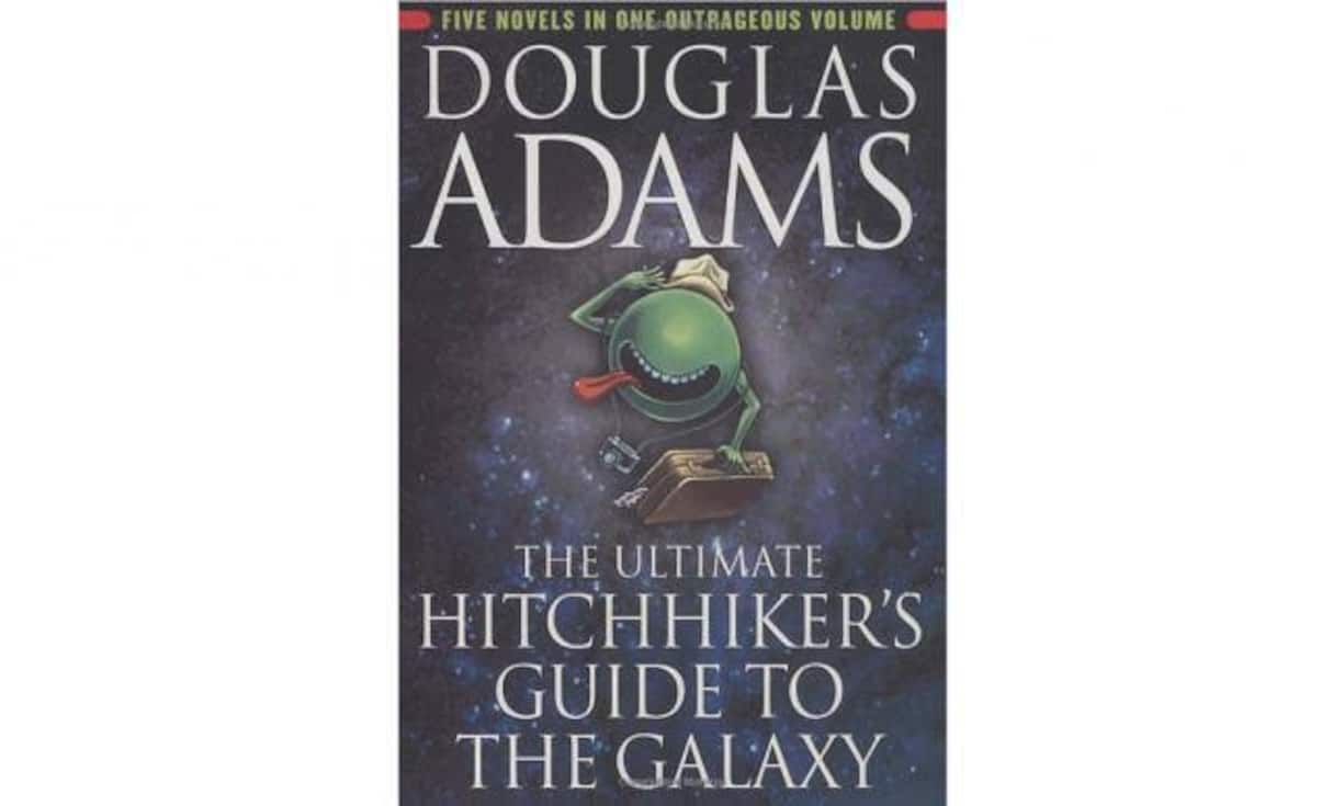 «The Hitchhiker's Guide to the Galaxy» von Douglas Adams
Im Interview mit Alison van Diggelen erwähnt der findige Milliardär dieses Buch. Daraus habe er gelernt, dass es schwieriger sei, die richtige Frage zu stellen als die Antwort zu finden. Bei einer konkreten Frage lässt sich die Antwort leicht finden.
ISBN: 978-0345453747
©amazon.com