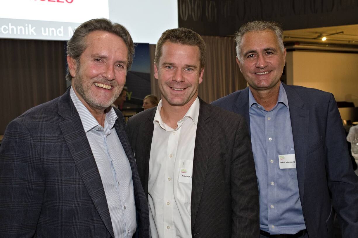 Peter GrÃ¼tter, VRP, asut;Christoph Deiss, ewz;Hans Abplanalp, ewz