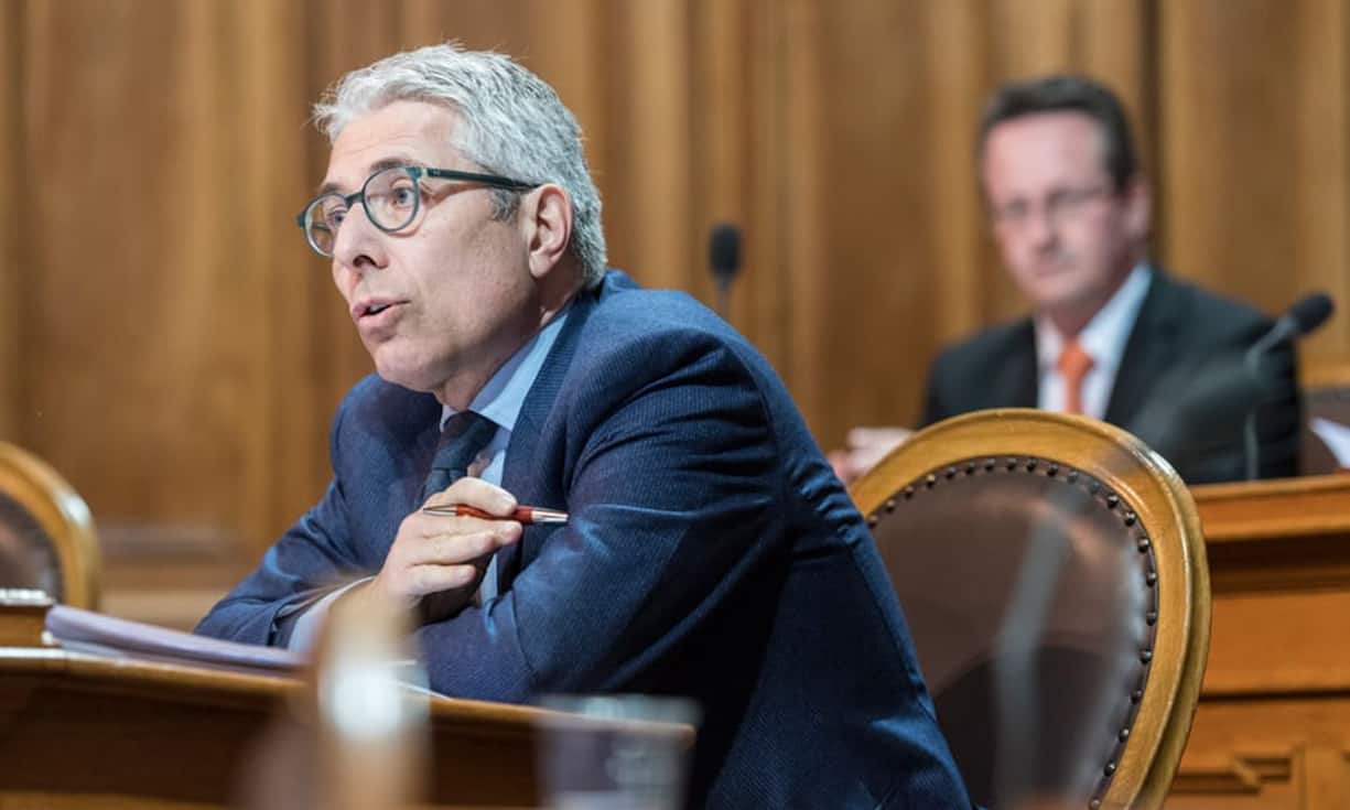 … den Tessiner Ständerat Fabio Abate.