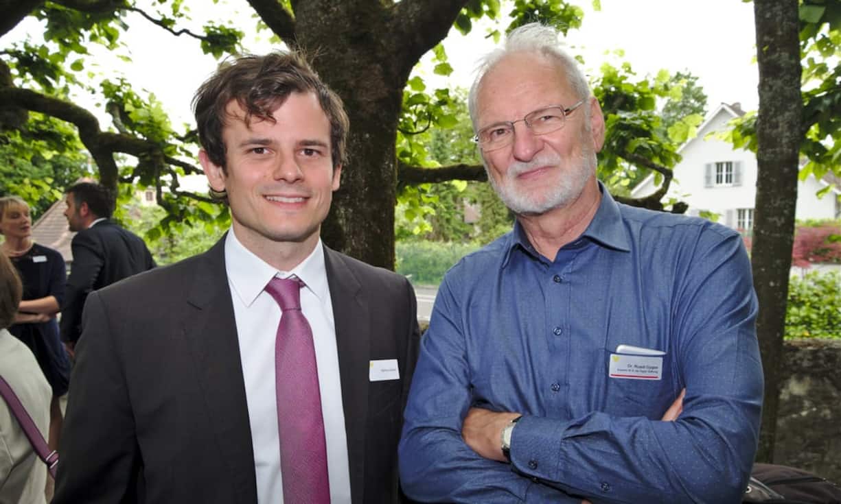 Markus Geiser, VR, IR Sweep AG;
Ruedi Gygax, Experte W.A. de Vigier Stiftung