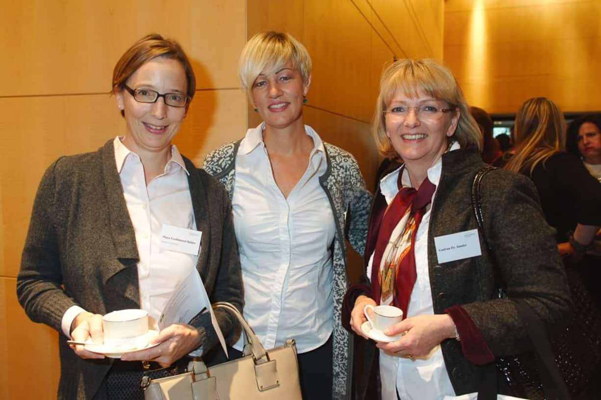 Maya Grollimund Bühler, CEO Support, Raiffeisen Schweiz; Daniel Haze Stöckli, Managing Director, AMR Partner AG; Gudrun Sander, Director Competence Centre for Diversity and Inclusion, Uni St. Gallen