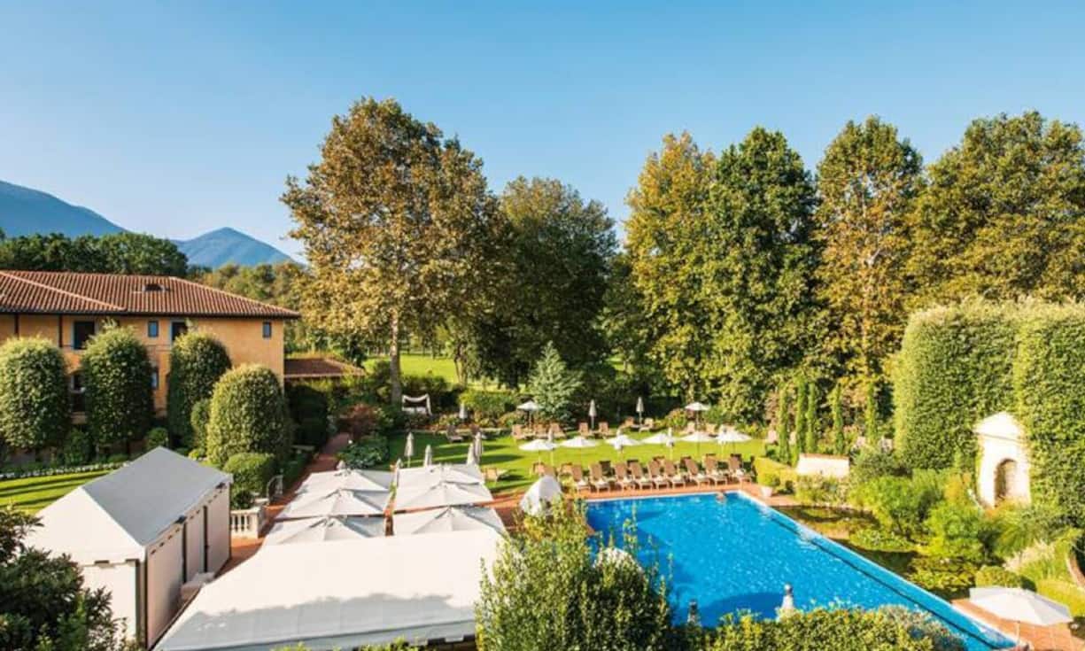 Auf Platz 9: Das 5-Sterne-Hotel Giardino in Ascona am Lago Maggiore. (Platz 7 beim Ranking 2012)