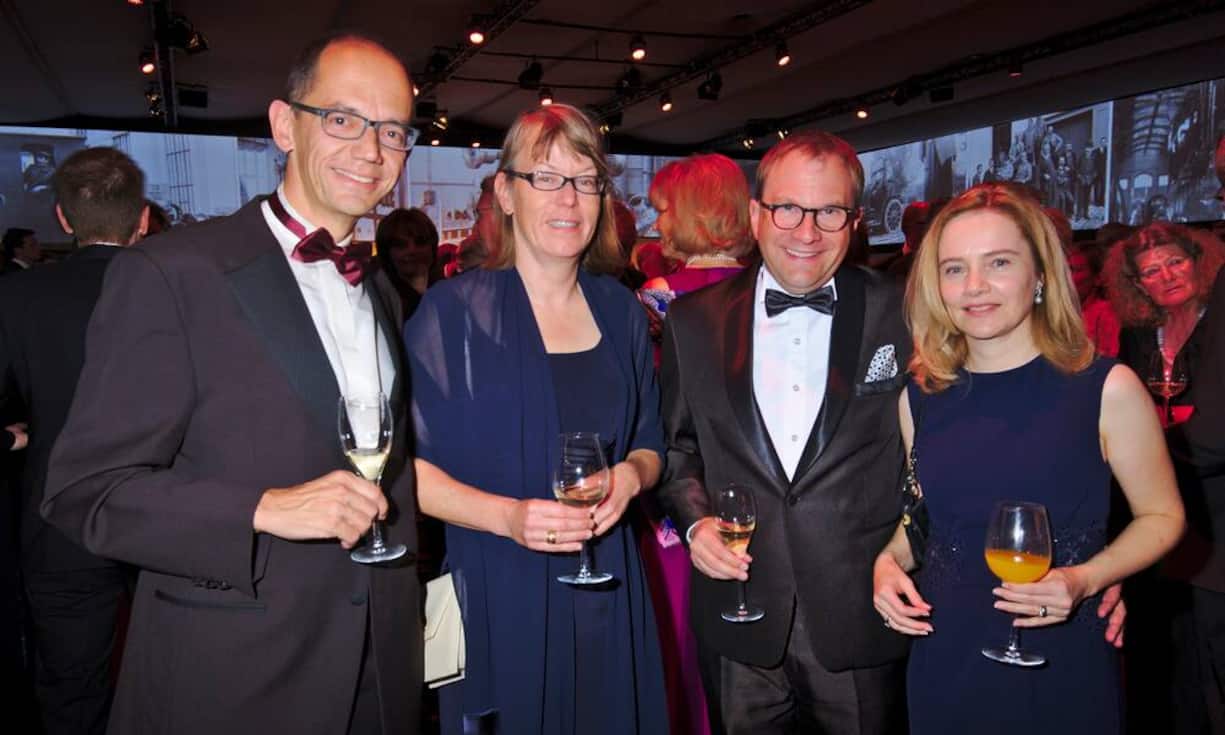 Thomas Landolt, CEO, IBM;
Dominique Landolt;
Martin Hirzel, CEO, Autoneum;
Nicole Hirzel