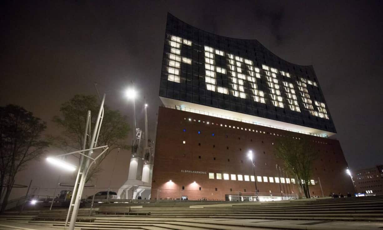 ... dabei wurde die neueste Sehenswürdigkeit von Hamburg erst am 11. Januar offiziell eröffnet.