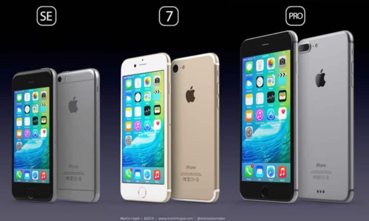 Zwei GrössenApple dürfte das neue iPhone wieder in zwei verschiedenen Grössen auf den Markt bringen. Das «normale» iPhone 7 wird wohl 4,7 Zoll gross sein und die Plus-Version 5,5 Zoll.