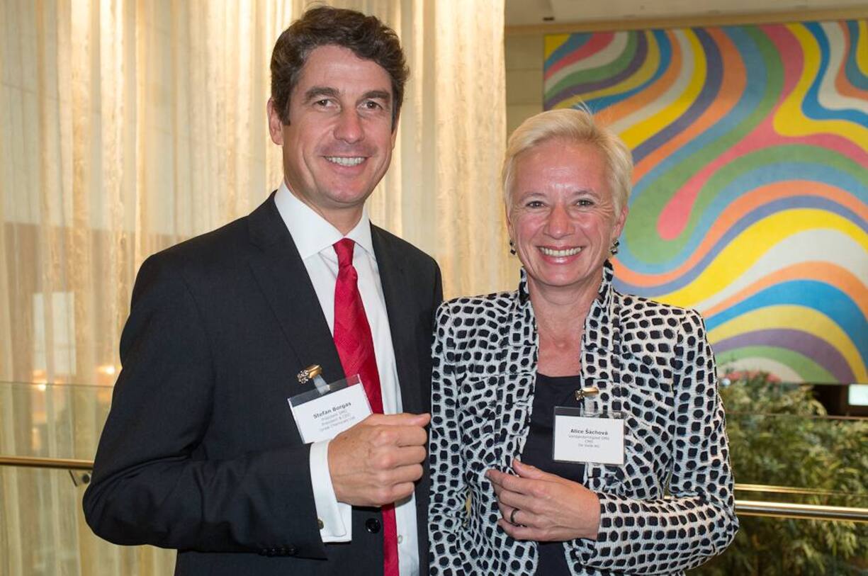 Stefan Borgas, President & CEO Isreal Chemicals Ltd.; Alice Sachova, CMO De Sede AG
