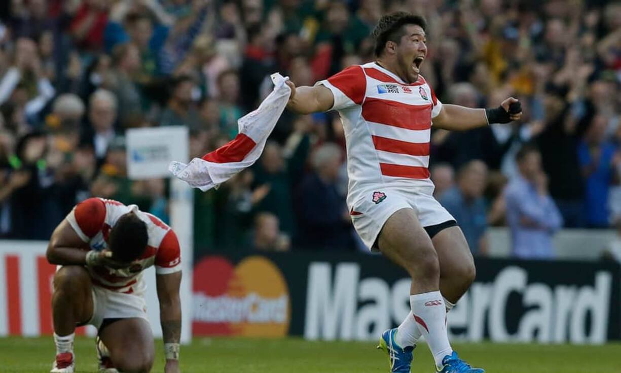 Das Überraschungsteam der Rugby-WM war Japan. Im Auftaktspiel schlugen die «Kirschblüten» sogar knapp den späteren Halbfinalisten Südafrika. Die nächste WM wird 2019 in Japan stattfinden.