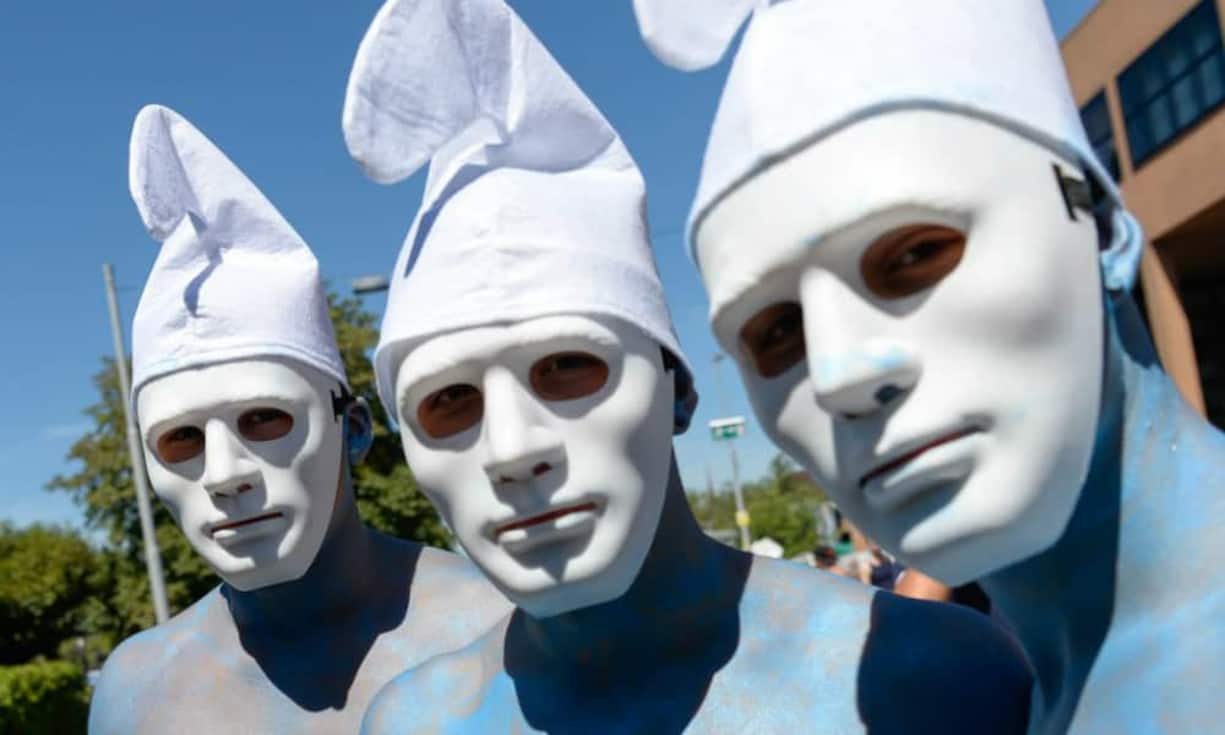 ... oder Schlumpfkappen...