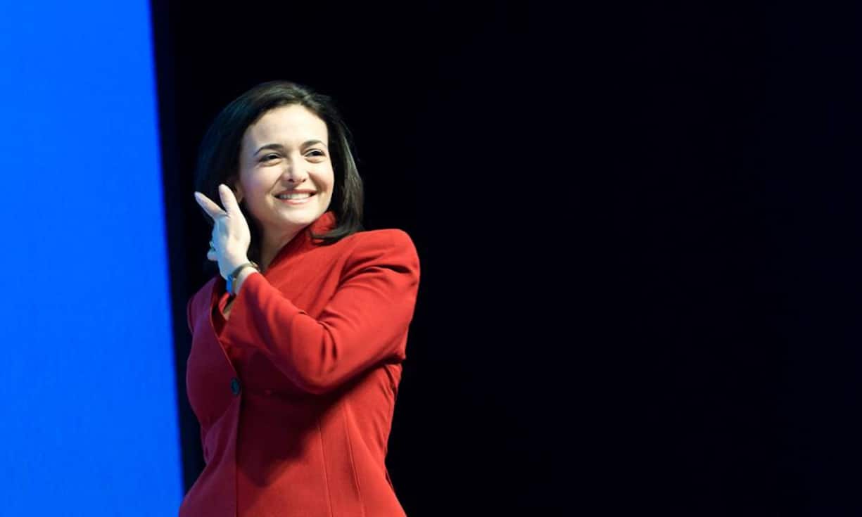 Sheryl Sandberg... etwa Facebook-COO Sheryl Sandberg.
