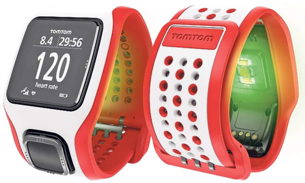 Viele Läufer wollen im für sie optimalen Pulsbereich trainieren. Dafür war bislang ein Pulsgurt notwendig, der um die Brust getragen wurde. Das kann mühsam und auch unangenehm sein. TomTom führt seit kurzem eine Sportuhr, die auf der Unterseite einen Herzfrequenzmesser hat. Sie schlägt Alarm, wenn der Läufer das Tempo korrigieren sollte. TomTom Runner Cardio GPS ab 329 Franken