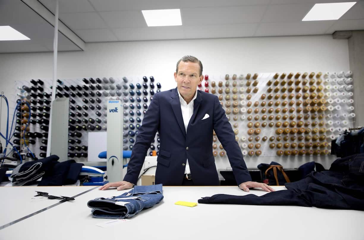 Daniel Grieder, CEO Tommy Hilfiger, Portrait, Einzelportrait, Europa, Niederlande, Amsterdam, 26.09.2018 || hier im Science Lab von Tommy Hilfiger