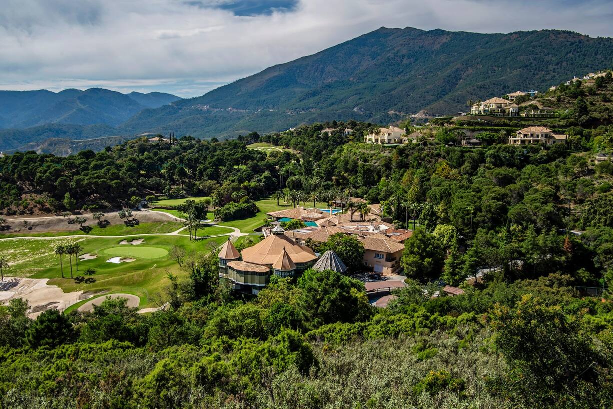 Areal La Zagaleta Golfplatz