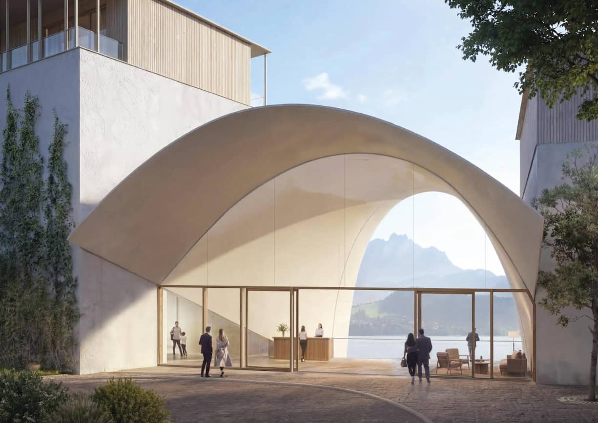 Das Luzerner Traditionshotel wird für über 100 Millionen Franken umgebaut.