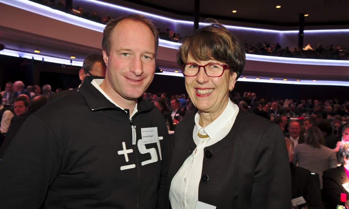 Thomas Binggeli, VRP, BMC Switzerland AG;
Susanne Ruoff, Konzernleitering, Die Schweizerische Post