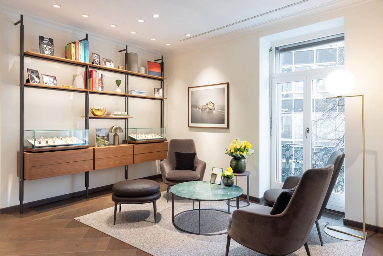 Rolex Certified Pre-Owned Lounge in seiner Flagship-Boutique in ZÃ¼rich