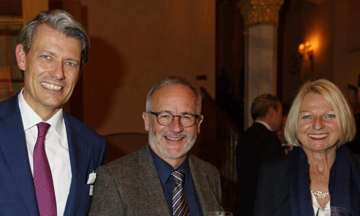 v.l.n.r. Thomas Trinkler; BSI AG, Markus Diener; Delegierter des Präsidiums Krebsforschung Schweiz, Dr. Marion Hohmann-Viol