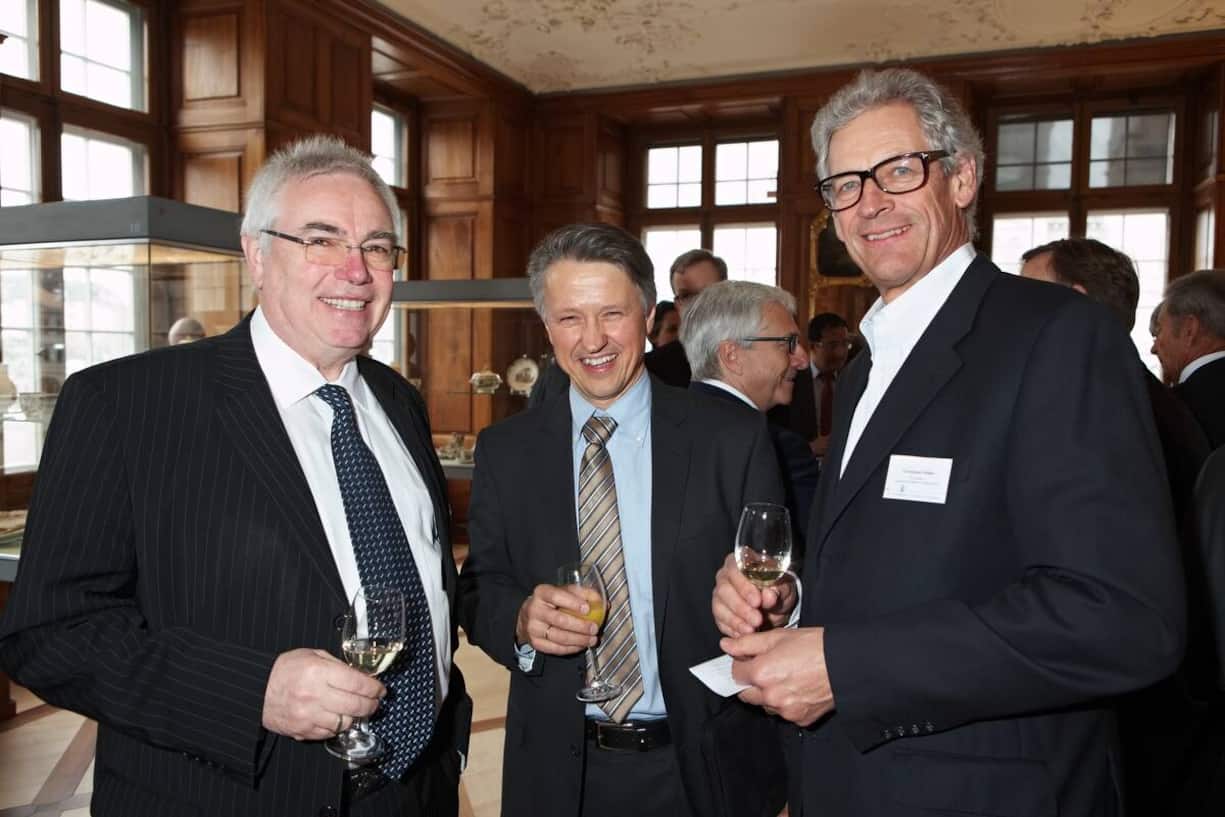 Johannes Milde, CEO, Siemens Schweiz AG Building Technologies Divisioin; Helmut Adamski, CEO & Chairman, IP500 Alliance; Christoph Hilber, Managing Partner, P-Connect - Executive Search & Recruiting