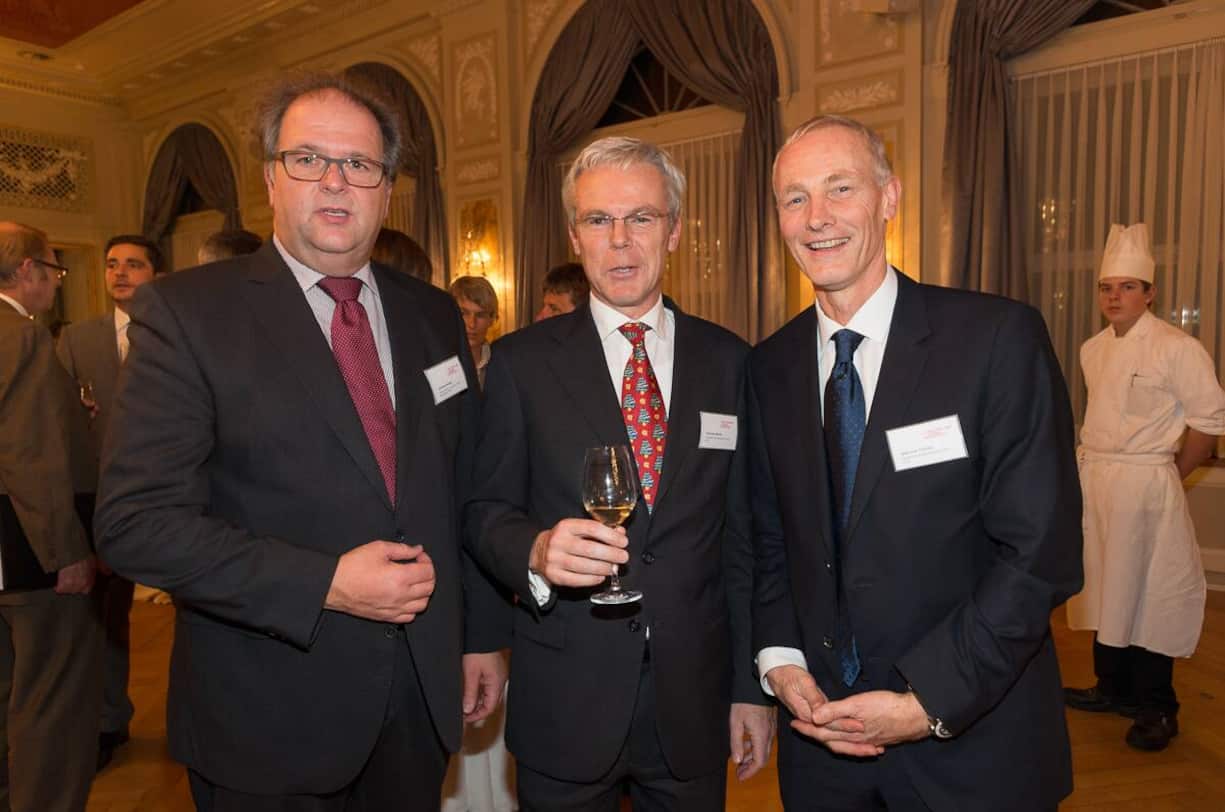 Andreas Kohler, Swiss Business Connections GmbH; Christian Bernet, SGE; Jean-Luc Cornaz, SGE