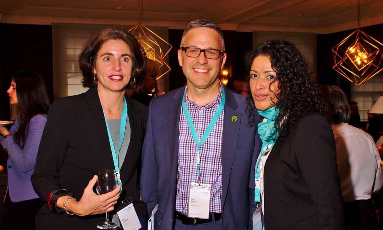 Gael Lescornec, EU Liaison, World Cocoa Foundation;
Tim McCoy, President, World Cocoa Foundation;
Jacqueline Rosch, Organizing Team, Barry Callebaut