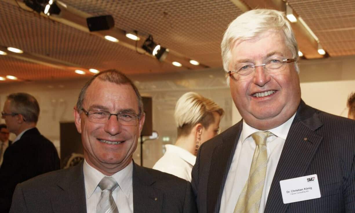 v.l.n.r. Urs Seitz; Eugen Seitz AG, Dr. Christian König; CEO Farner Consulting AG