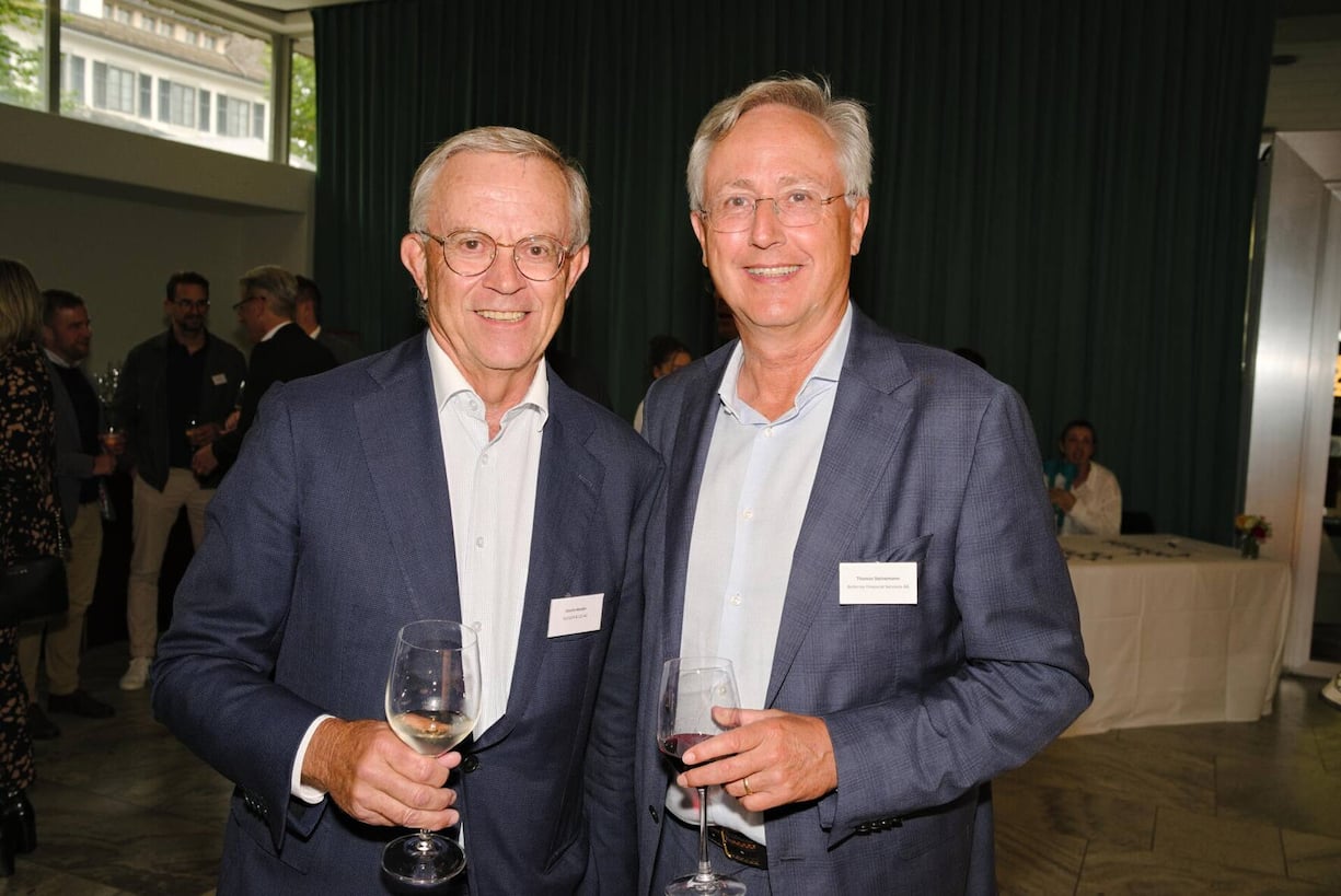 Martin Kessler, Kessler & Co. AG; Thomas Steinemann, Bellerive Financial Services AG.