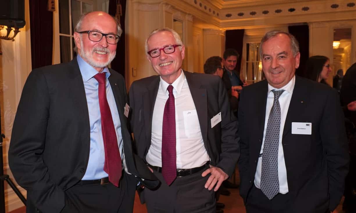 Willy Michel, Verwaltungsratspräsident, Ypsomed Holding AG;
Jacky Gillmann, Verwaltungratspräsident, Losinger Marazzi AG;
Ernst Balmer, Verwaltungsratspräsident, BV group