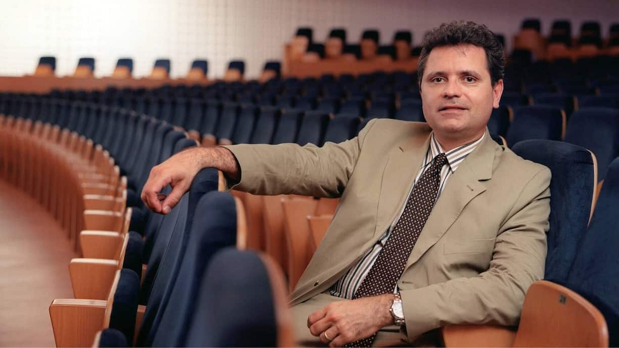 Der neue ­Intendant bei ­seinem Antritt als 37-Jähriger im Jahr 1999.