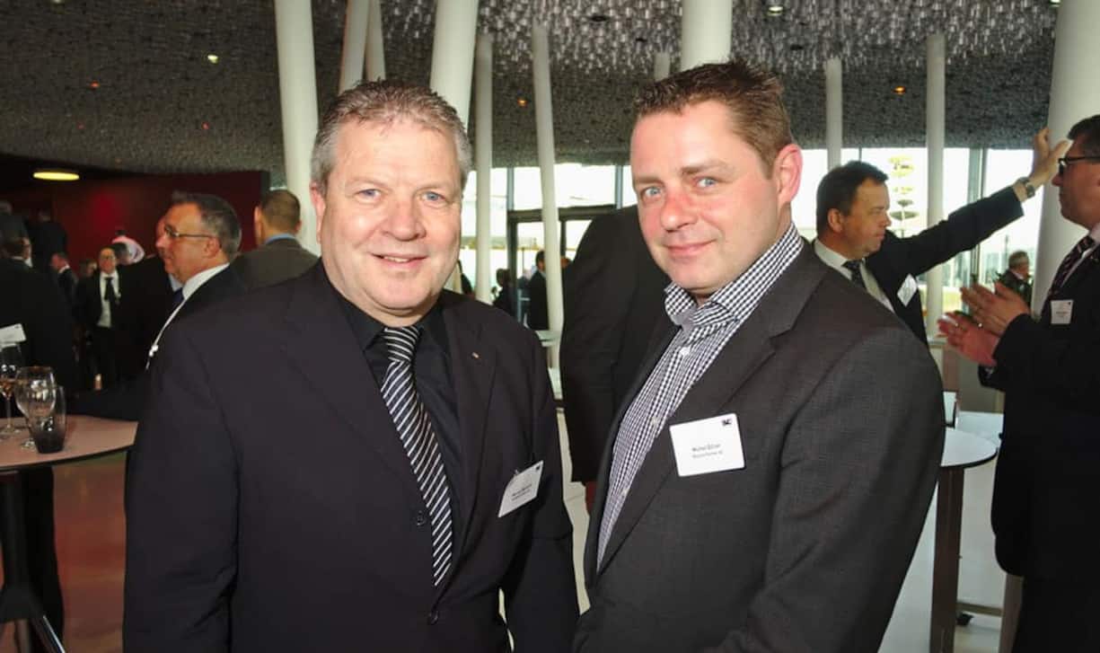 Werner Bärtschi, Director Marketing Communication, Subaru Schweiz AG; 
Mitch Dillier, Partner, Witschi+Partner Audiovisuelle Kommunikation