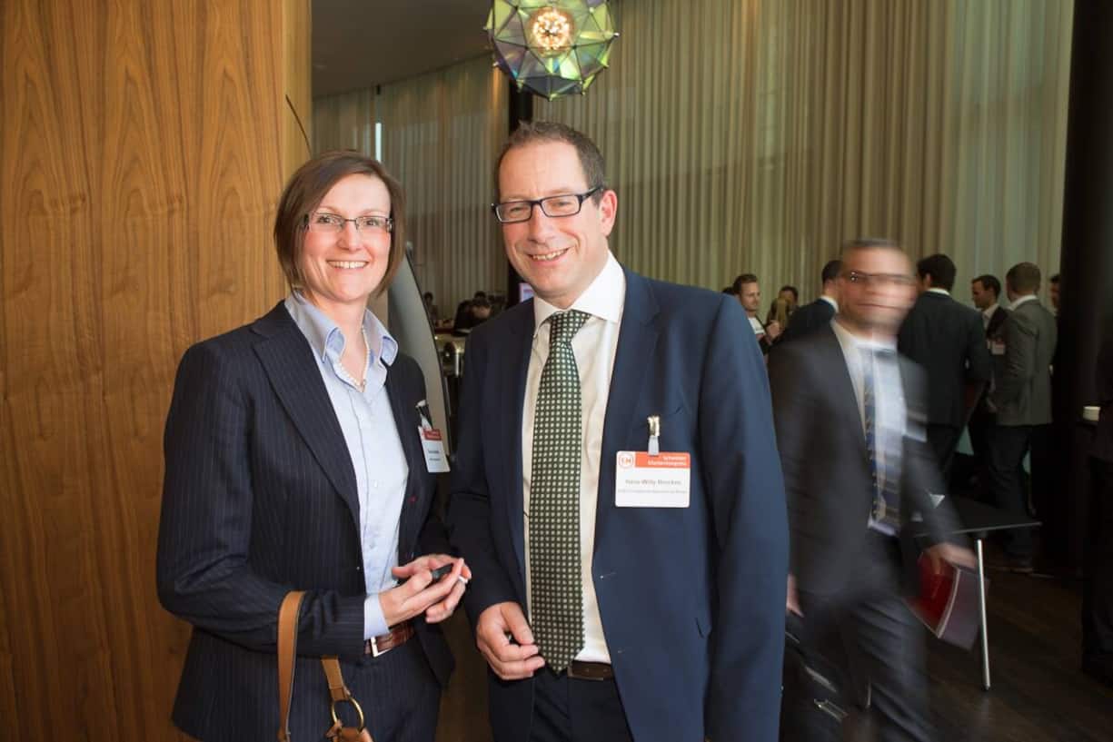 Enika Paletta, Würth International; Hans-Willy Brockes, ESB Europäische Sponsoring Börse;