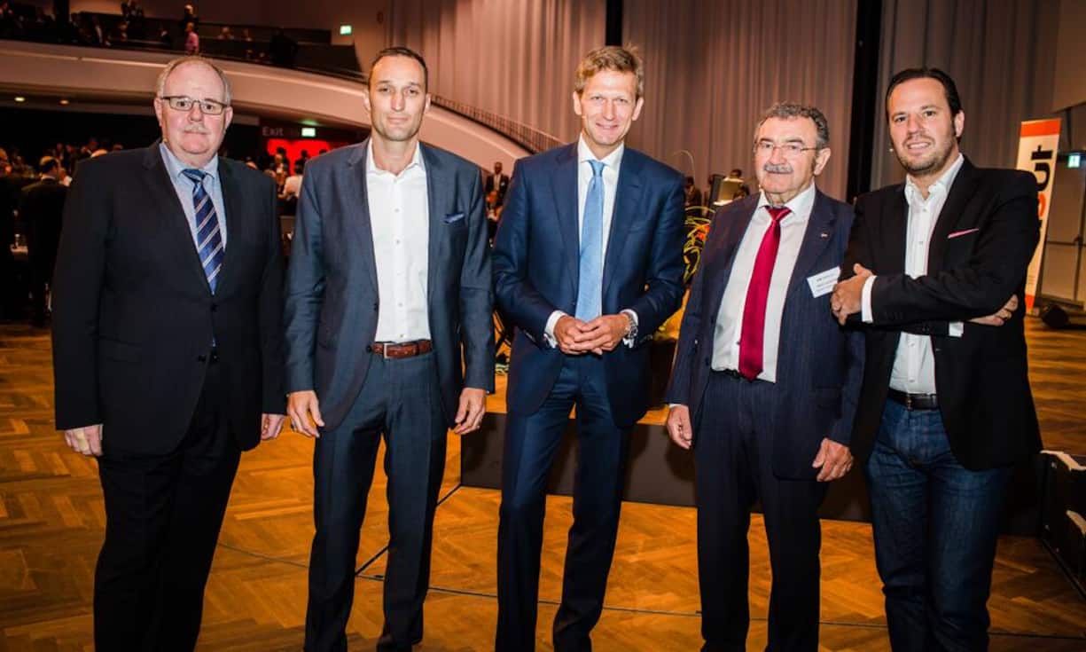 Jürg Bloch, Head of Information Technology, Facility-Management & Security bei Manor AG, Martin Bürki, Managing Director Switzerland Ericsson AG, Christian Keller, General Manager IBM Schweiz, Fredy Schwyter, Dipl. Ing. HTL/STV, CISA, CISM, CEO Advanced Telematic Research und Manuel P. Nappo, Hochschule für Wirtschaft Zürich, Leiter Fachstelle Social Media Management