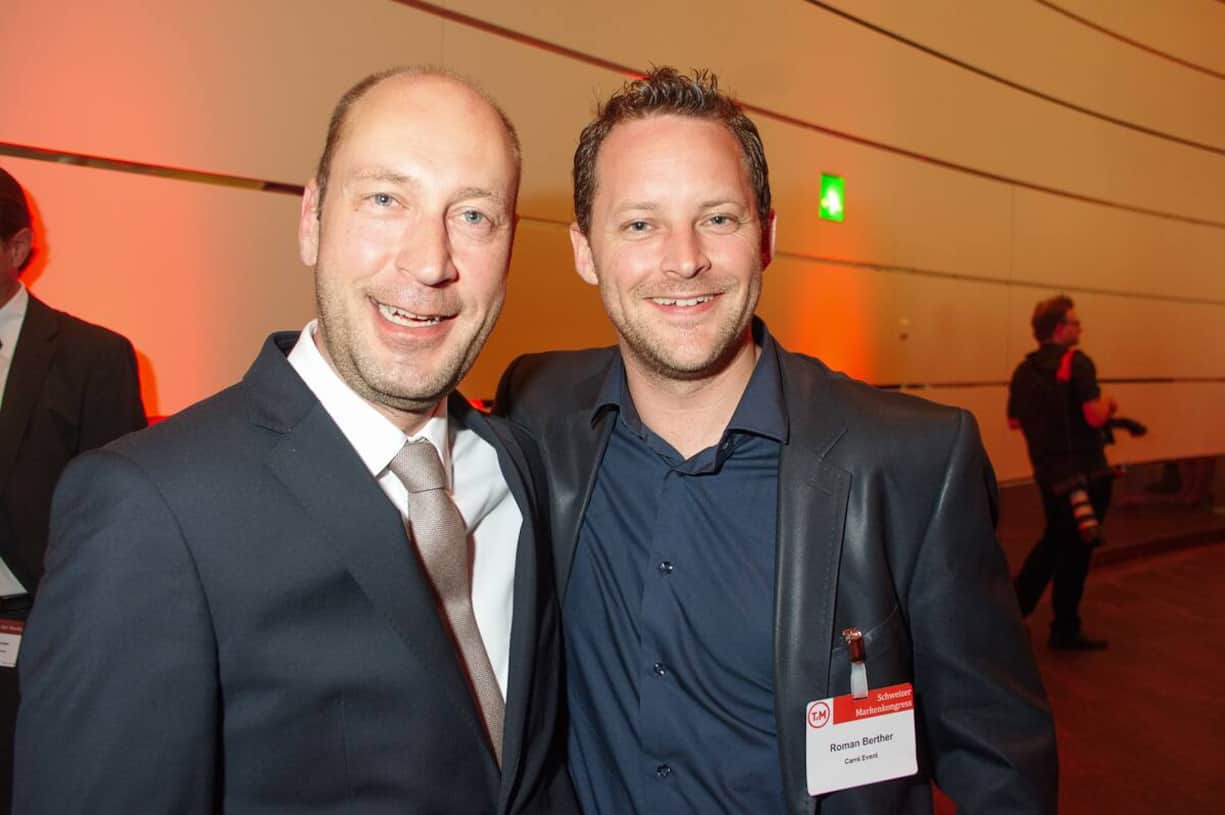 Florian Kurz, ESB Europäische Sponsoring Börse; Roman Berther, Carré Event.